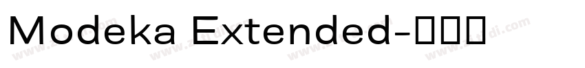 Modeka Extended字体转换